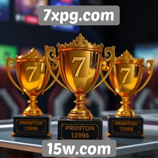 Comparação de prêmios em torneios do 7xpg.com